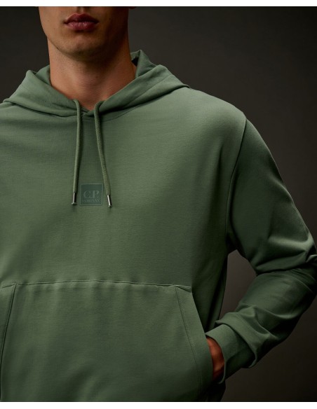 SWEATSHIRTS SWEAT HOODED IN STRETCH FLEECE