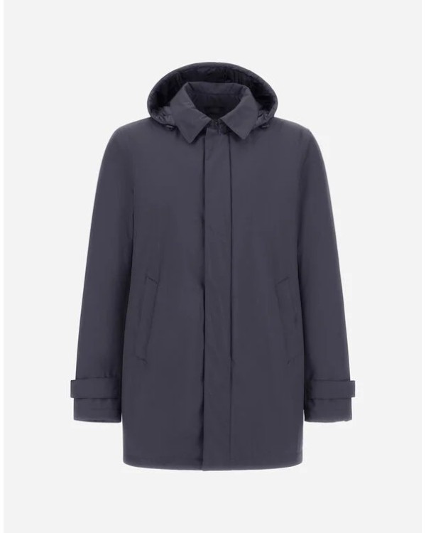 PIUMINO LISCIO MEDIO CON CAPPUCCIO