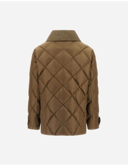 PIUMINO PARKA CORTO CON DETTAGLIO