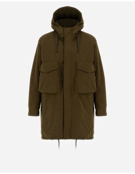 PARKA MEDIO CON TASCHE AL PETTO