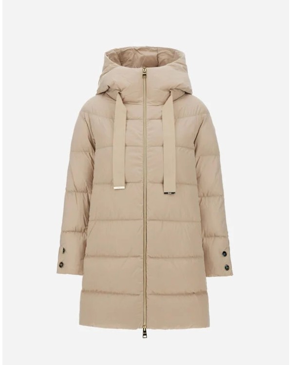 A-SHAPE IN RASO CON CAPPUCCIO