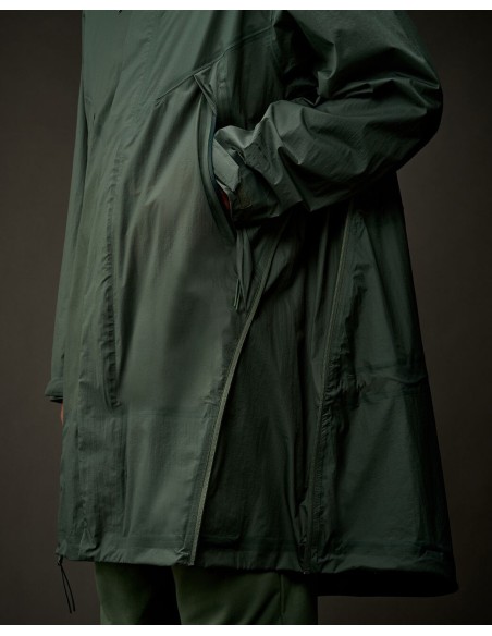 OUTERWEAR LONG JACKET IN PERTEX