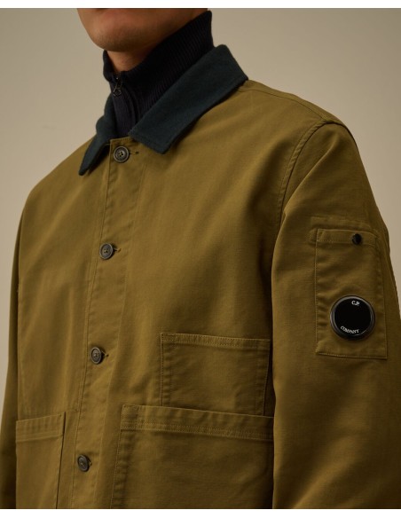 OVERSHIRT IN CO/NY DOUBLE SATIN