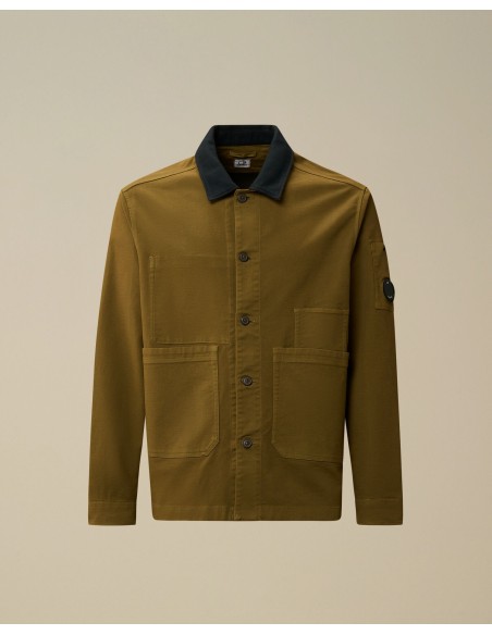 OVERSHIRT IN CO/NY DOUBLE SATIN