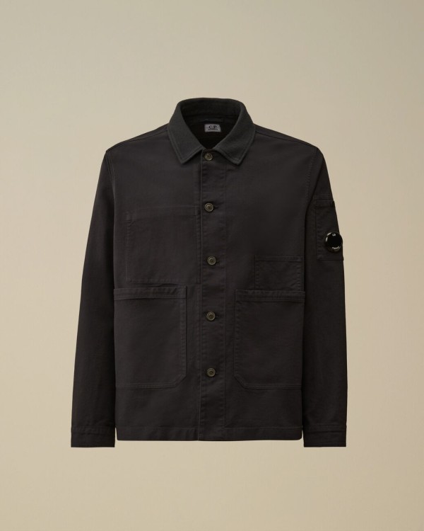 OVERSHIRT IN CO/NY DOUBLE SATIN