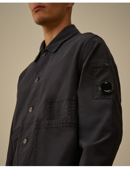 OVERSHIRT IN CO/NY DOUBLE SATIN