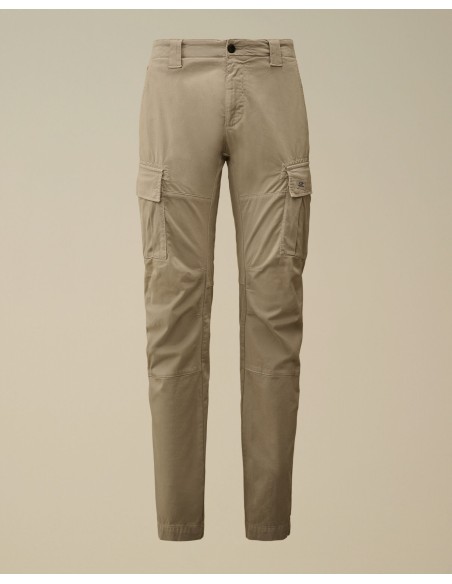 CARGO PANT IN STRETCH SATIN