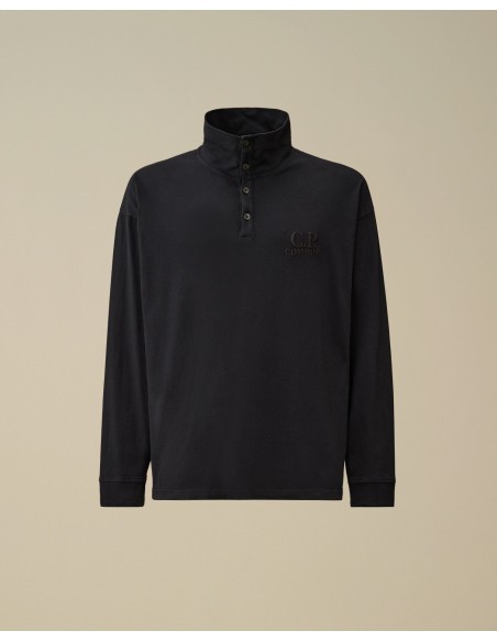 POLO LONG SLEEVE IN JERSEY 20/1