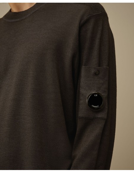 KNITWEAR CREW NECK IN FAST DYED MERINOS