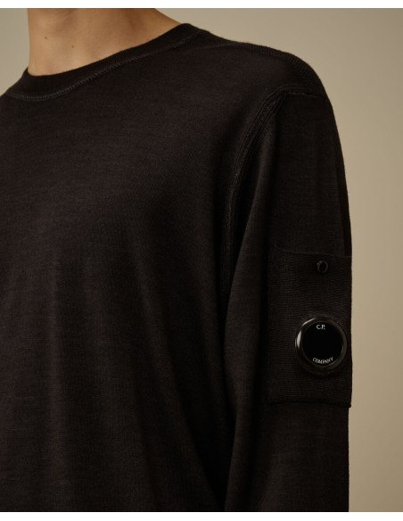 KNITWEAR CREW NECK IN FAST DYED MERINOS