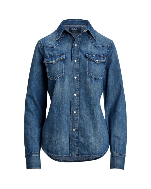 LONG SLEEVE-BUTTON FRONT SHIRT