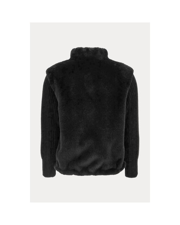 GIACCA CORTA IN FAUX FUR 2