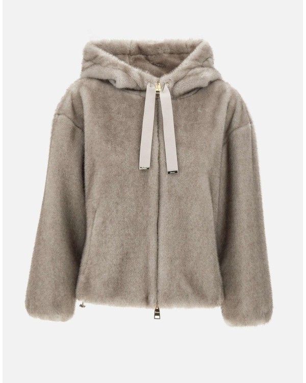 BOMBER SOFT FAUX FUR