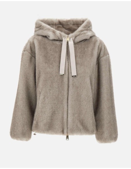 BOMBER SOFT FAUX FUR
