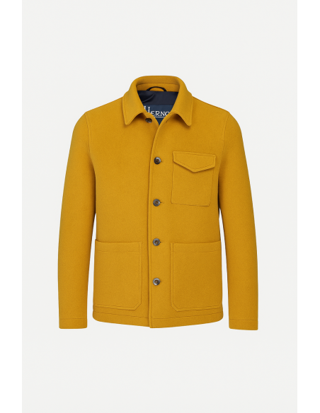 FIELD JACKET CON COLLETTO A CAMI