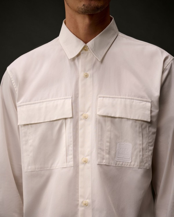 METROPOLIS SERIES GABARDINE LONG SLEEVE BUTTON SHI 2