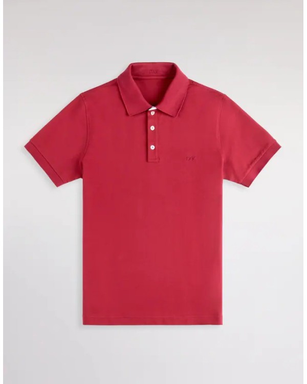 POLO DB COLLAR PIQUET STR.BICOLOR