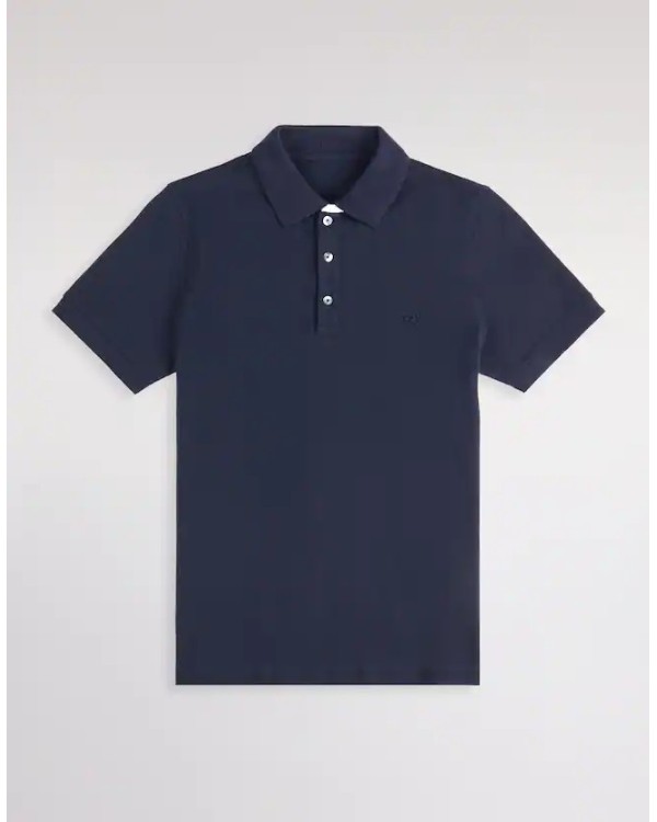 POLO DB COLLAR PIQUET STR.BICOLOR