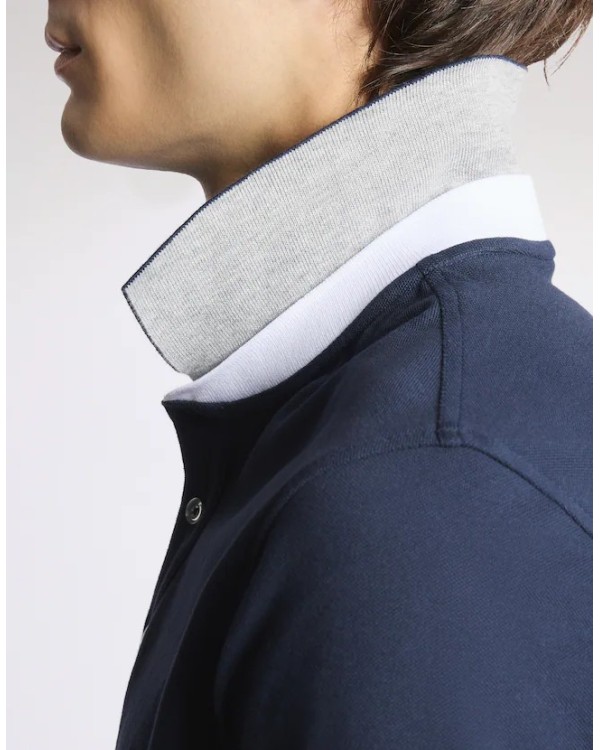 POLO DB COLLAR PIQUET STR.BICOLOR 2