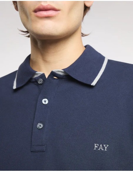 POLO DB COLLAR PIQUET STR.STRIPES