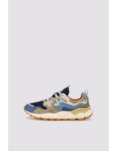 YAMANO 3 MAN SUEDE/NYLON NAVY-BLUE-KAKI