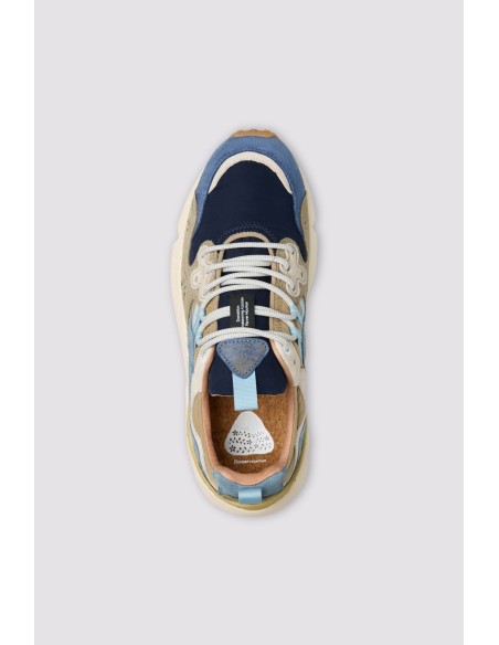 YAMANO 3 MAN SUEDE/NYLON NAVY-BLUE-KAKI