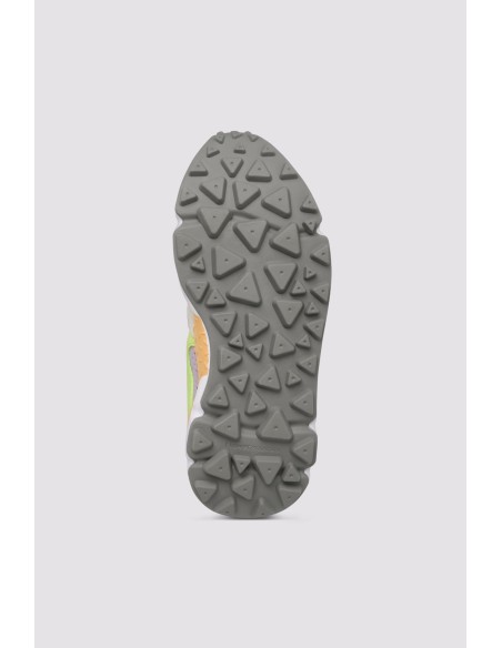 YAMANO 3 WOMAN SUEDE/NYLON WHITE/YELLOW FLUO L.GRE