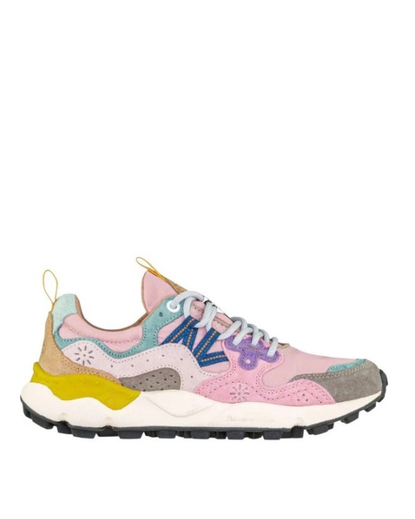 YAMANO 3 WOMAN SUEDE/NYLON  GREY-CIPRIA-L.PINK