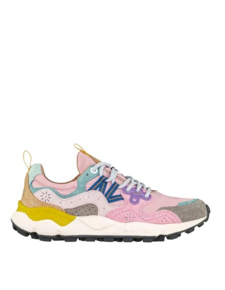YAMANO 3 WOMAN SUEDE/NYLON  GREY-CIPRIA-L.PINK