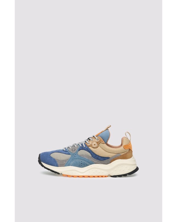 WAVE MAN SUEDE/NYLON LIGHT BLUE-LIGHT GREY