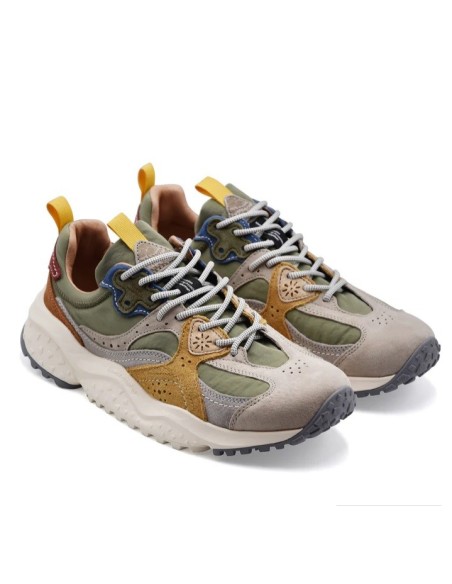 WAVE UNI SUEDE/NYLON DARK TAUPE-KAKI-BEIGE