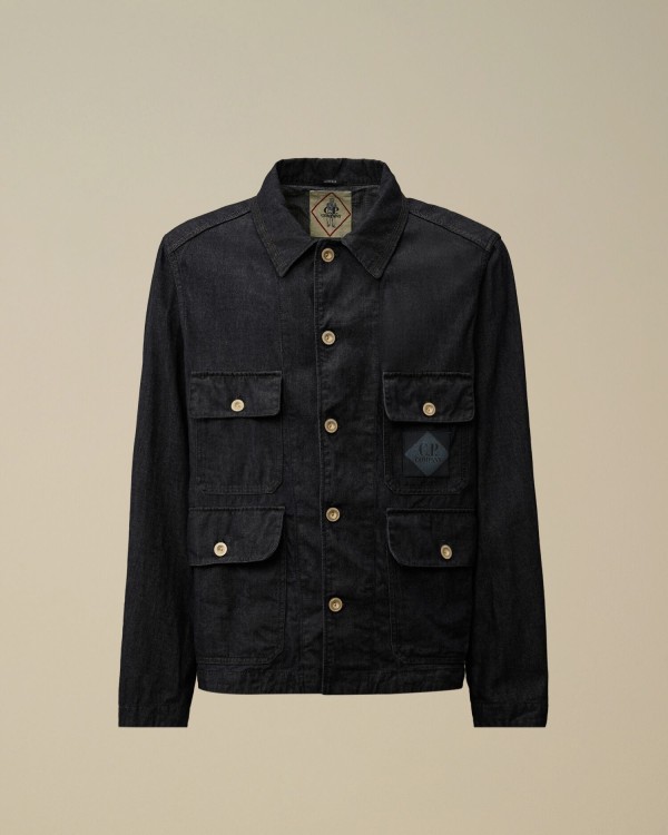 OUTERWEAR MEDIUM JACKET IN DENIM 3/2