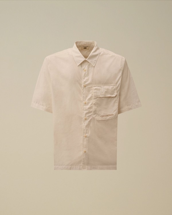 SHIRTS SHORT SLEEVE IN POPELINE