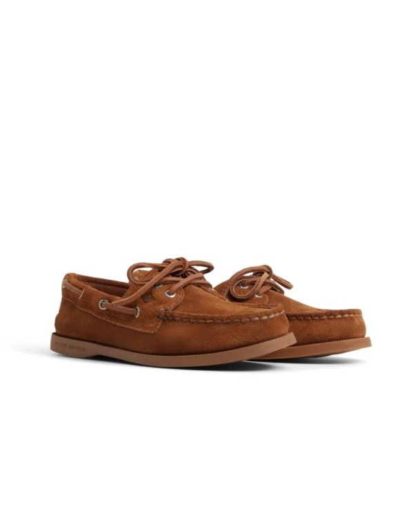 AOCLOUDJCREW TAN LEATHER SUEDE 2